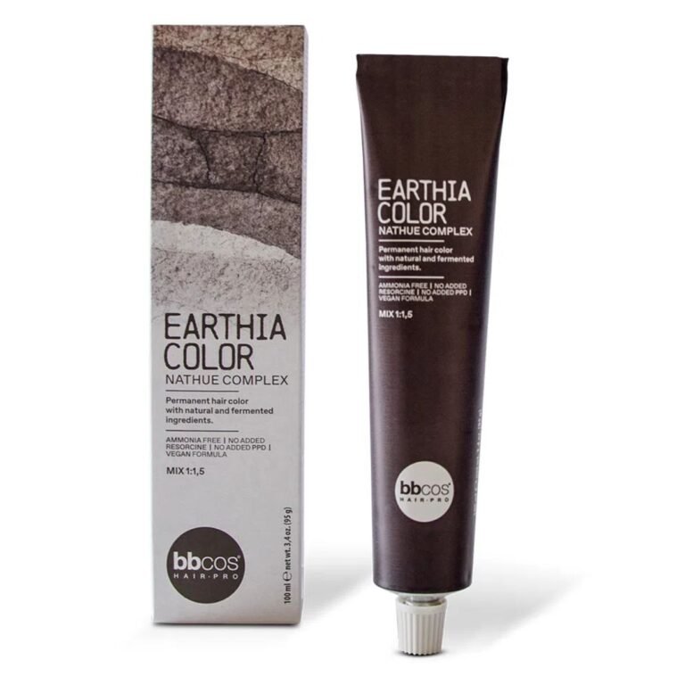 La Tintura Earthia Color de BBCOS de 100 ml es una excelente coloración permanente, limpia y vegana. Al estar formulada sin amoníaco, sin PPD ni resorcinol, es ideal para cuero cabelludo sensible