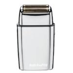 BaBylissPRO Afeitadora Métalica Shaver Doble Hoja Inalámbrica Silver